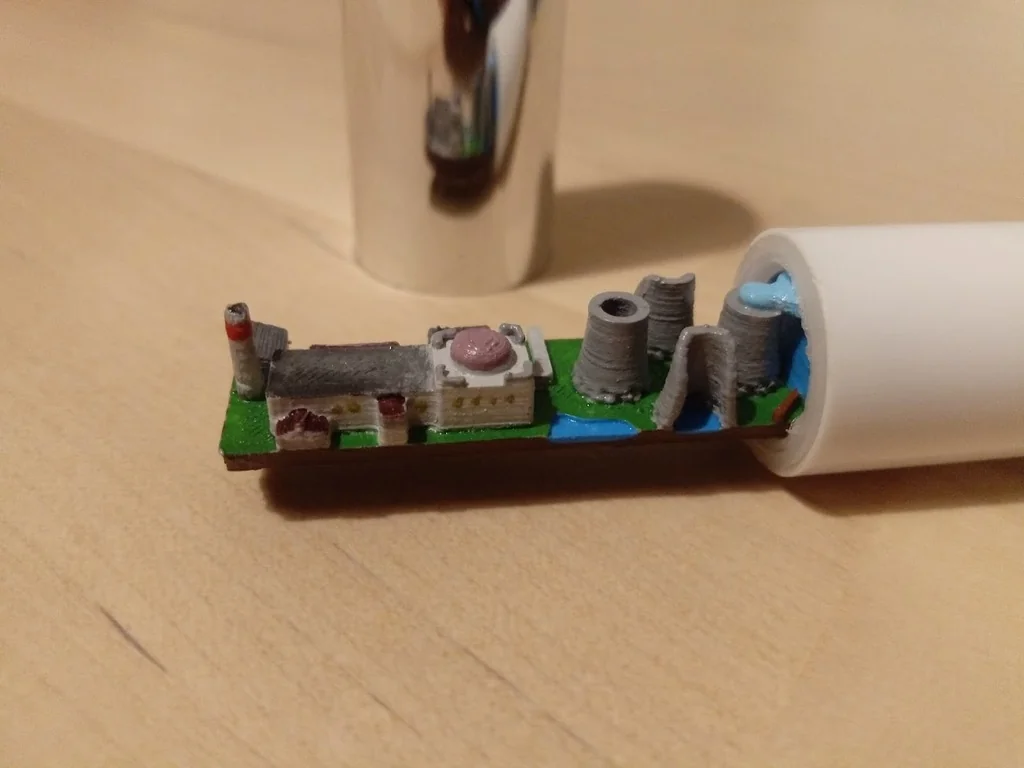 3D модель Скрытый реактор - Labello - фото 1