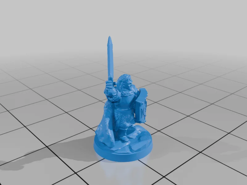 3D модель Принц Имрахил в масштабе 10мм - фото 2