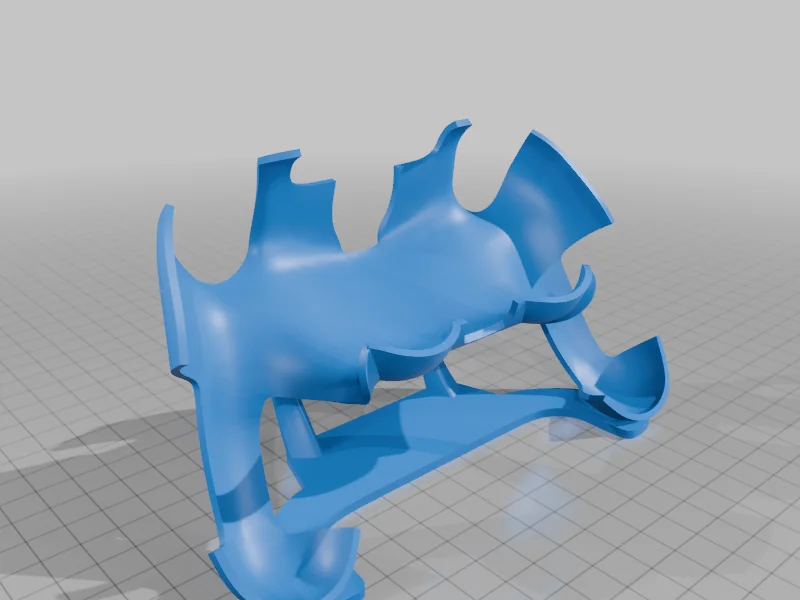 3D модель Подставка для контроллера PS4 (Snap Fit) - фото 5