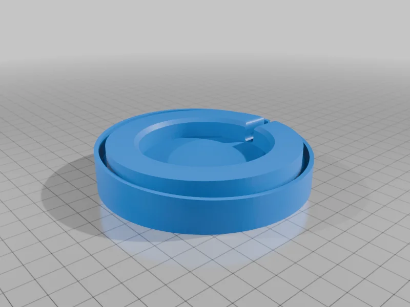 3D модель GlowStack – Спиральная настольная лампа - фото 9