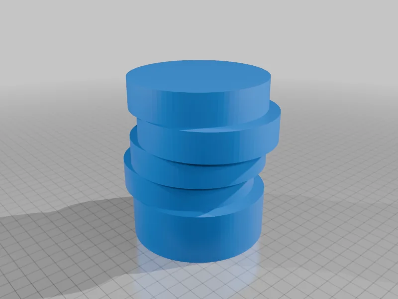 3D модель GlowStack – Спиральная настольная лампа - фото 10