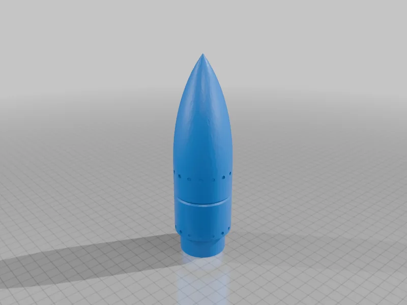 3D модель Модель ракеты AIM-174 - фото 4