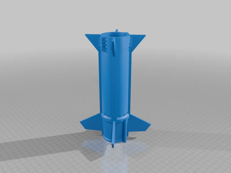 3D модель Модель ракеты AIM-174 - фото 5