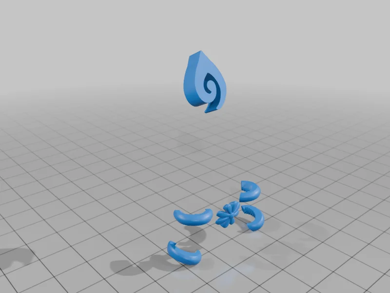 3D модель Женский гном - MMU версия - фото 2