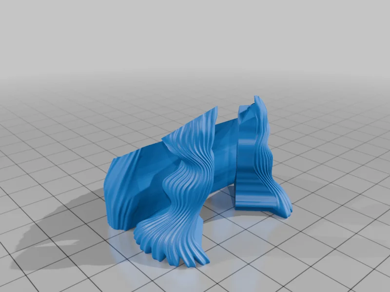 3D модель Женский гном - MMU версия - фото 4