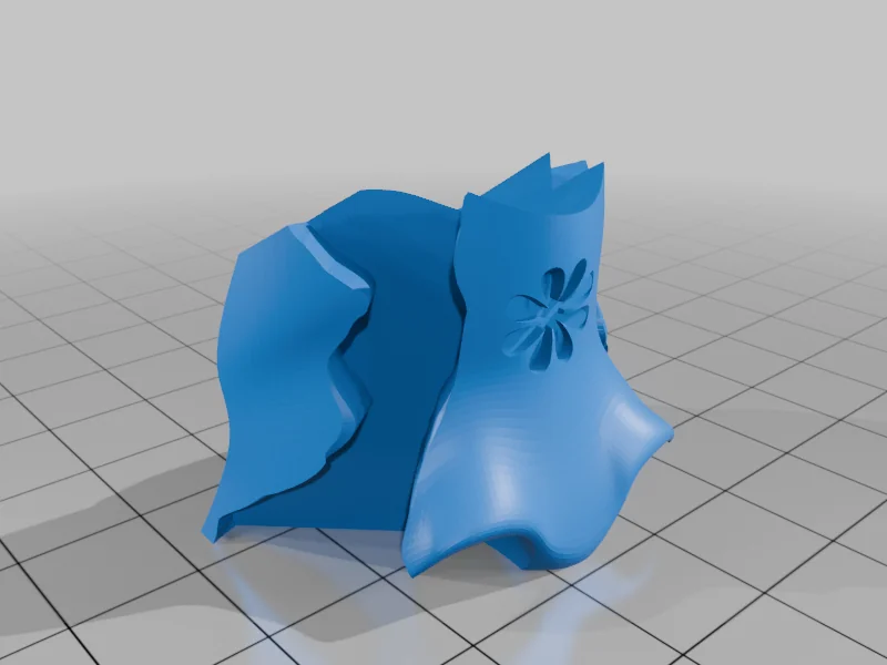 3D модель Женский гном - MMU версия - фото 6