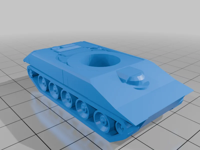 3D модель Модель M551-76 в масштабе 1/100 - фото 2