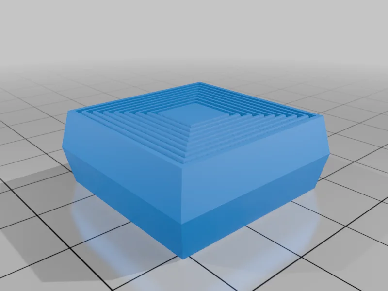 3D модель Fidget Model: Square Stress Relievers - фото 2