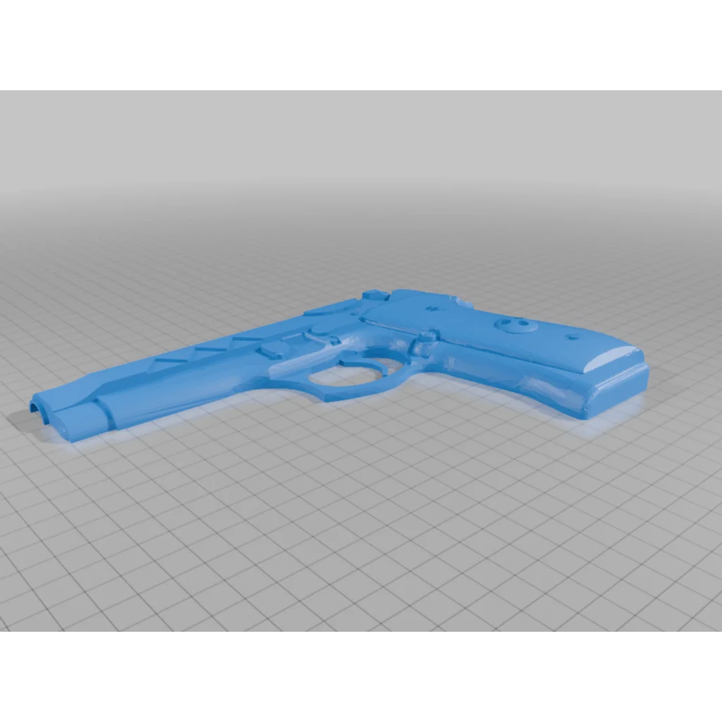 Пистолет Death The Kid для 3D-печати без поддержек