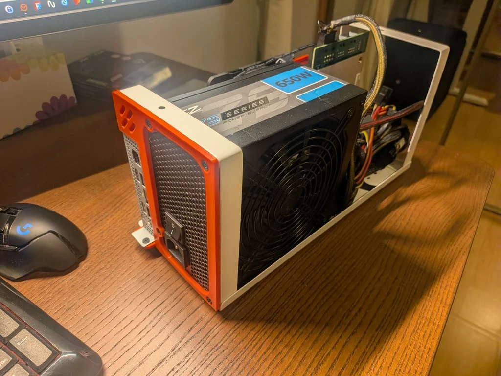 3D модель BC250 ATX Блок питания: Открытый корпус на базе Ikea Variera - фото 2