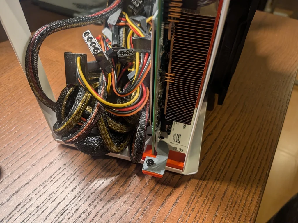 3D модель BC250 ATX Блок питания: Открытый корпус на базе Ikea Variera - фото 3