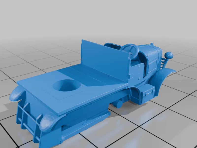 3D модель Модель P.7.T AA - САУ ПВО Citroen - фото 2