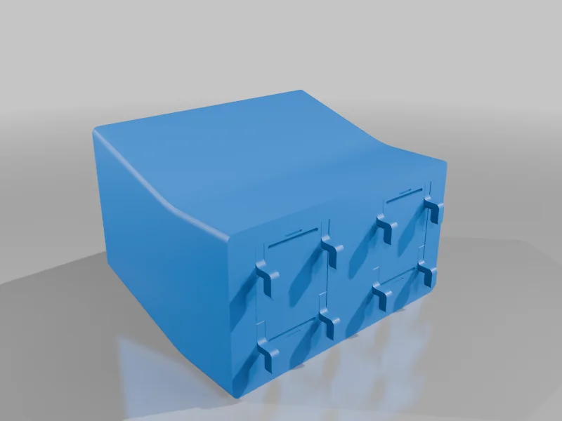 3D модель Большой держатель для ручек Skadis - фото 7