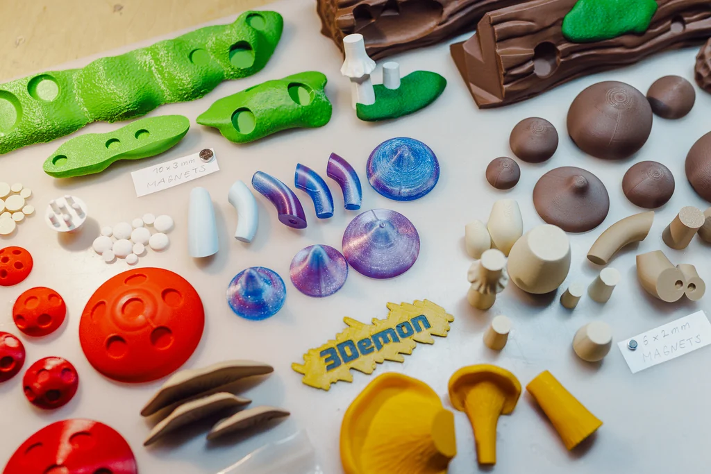 3D модель Магнитный набор грибов для Prusa Core One L - фото 2