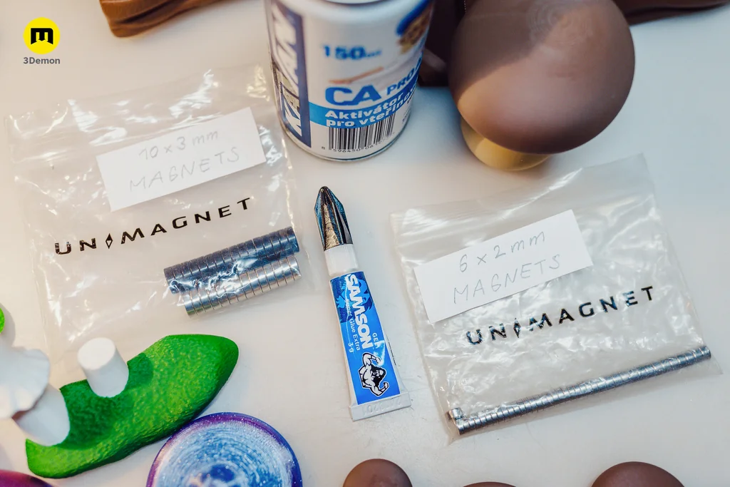 3D модель Магнитный набор грибов для Prusa Core One L - фото 8