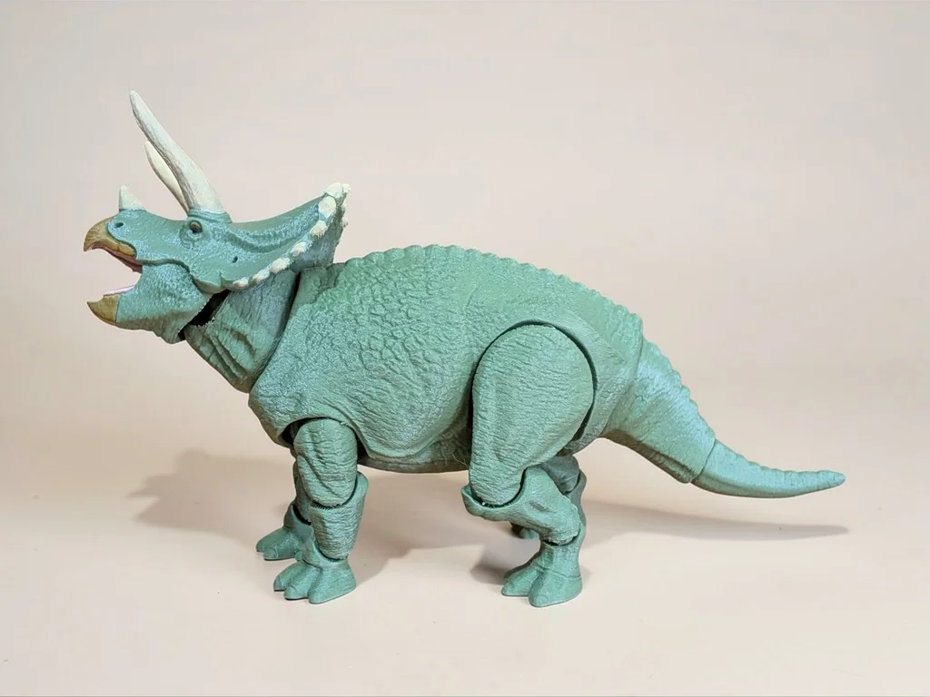 3D модель Модель Трицератопса с подвижными суставами - фото 2