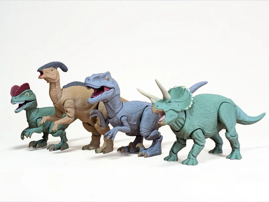 3D модель Модель Трицератопса с подвижными суставами - фото 4