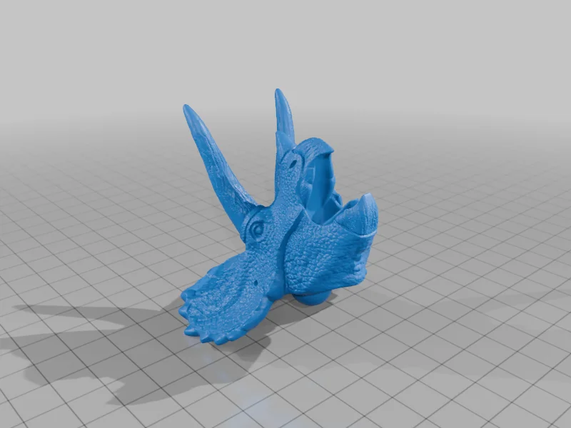 3D модель Модель Трицератопса с подвижными суставами - фото 8