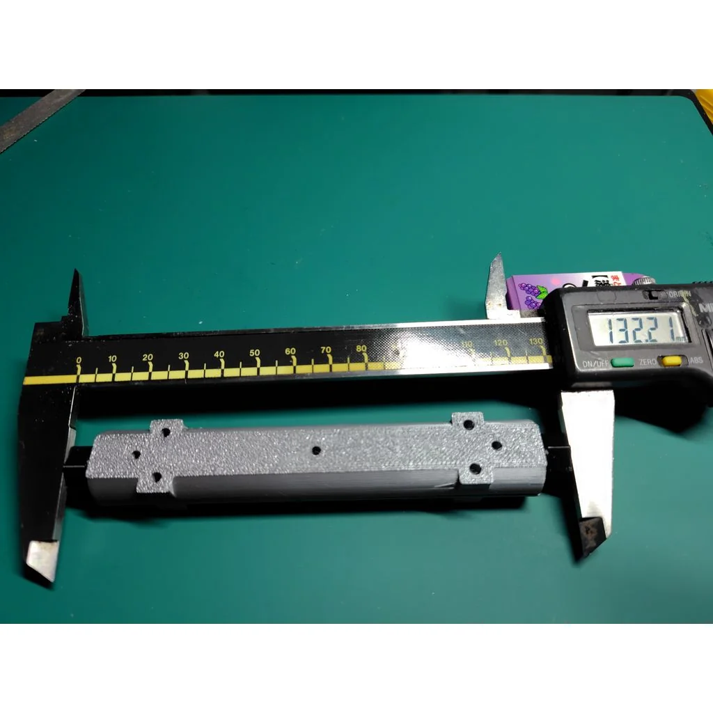 3D модель Ось для прицепа RC 1/14 масштаба - фото 4