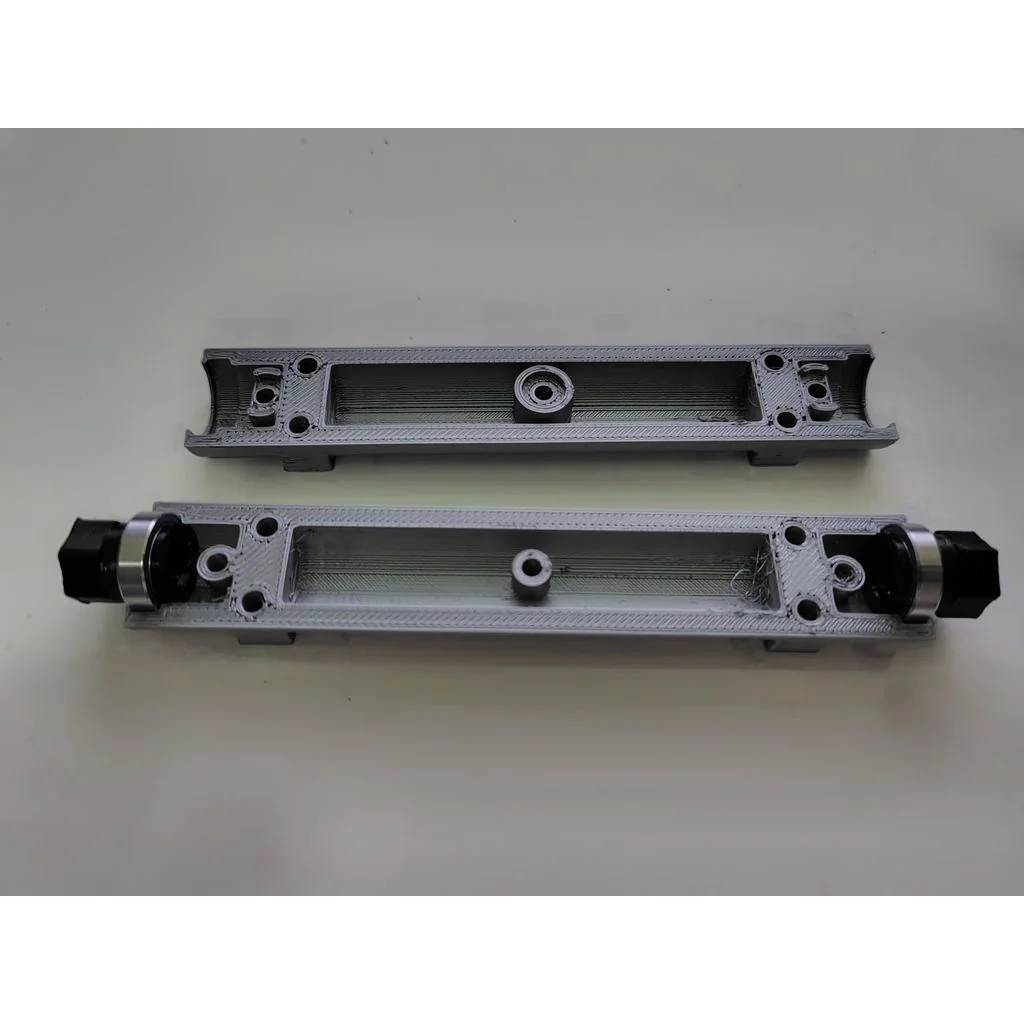 3D модель Ось для прицепа RC 1/14 масштаба - фото 7