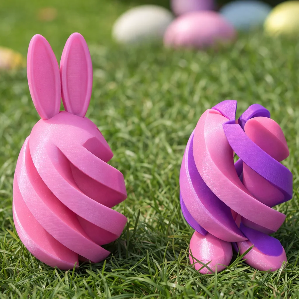 3D модель 3D Модель Великоднього Яйця для Фіджета STL