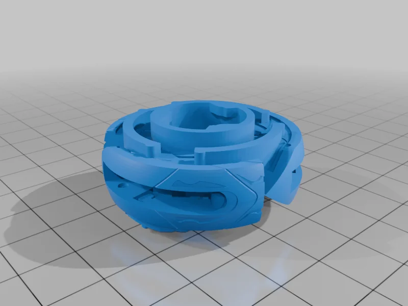 3D модель Beyblade X Dragonoid Assist Blade - фото 2