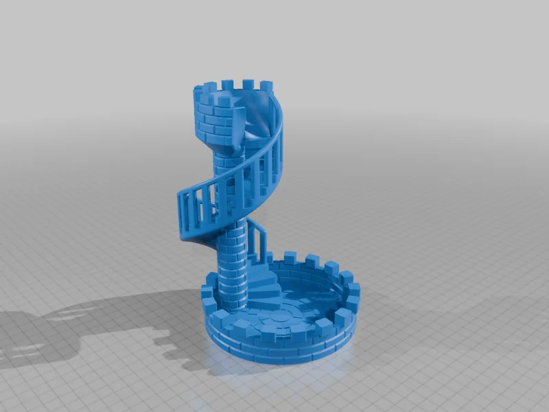 3D модель Башня для кубиков - фото 5