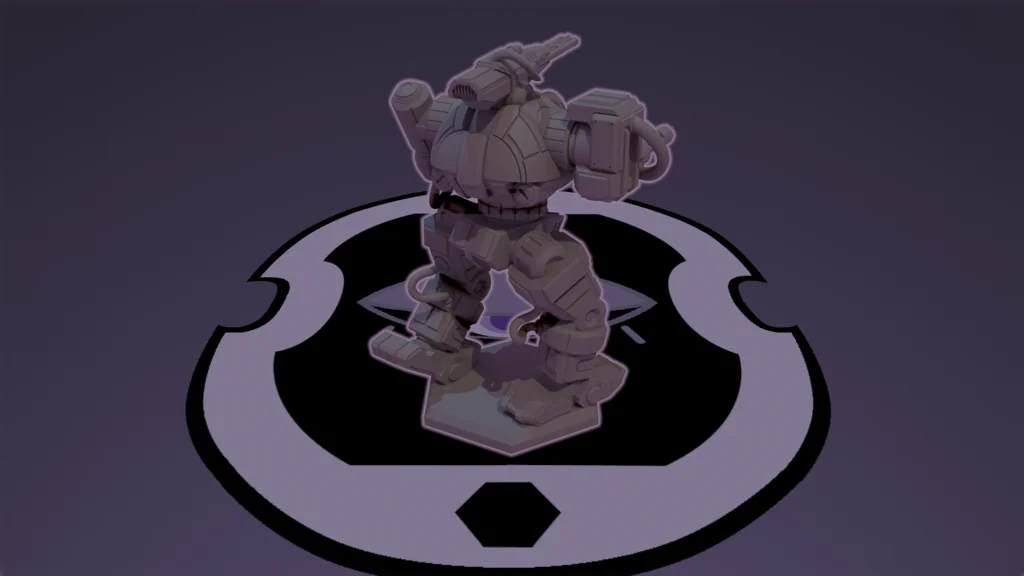 3D модель Модель Schwerer Gustav Battlemech - фото 2