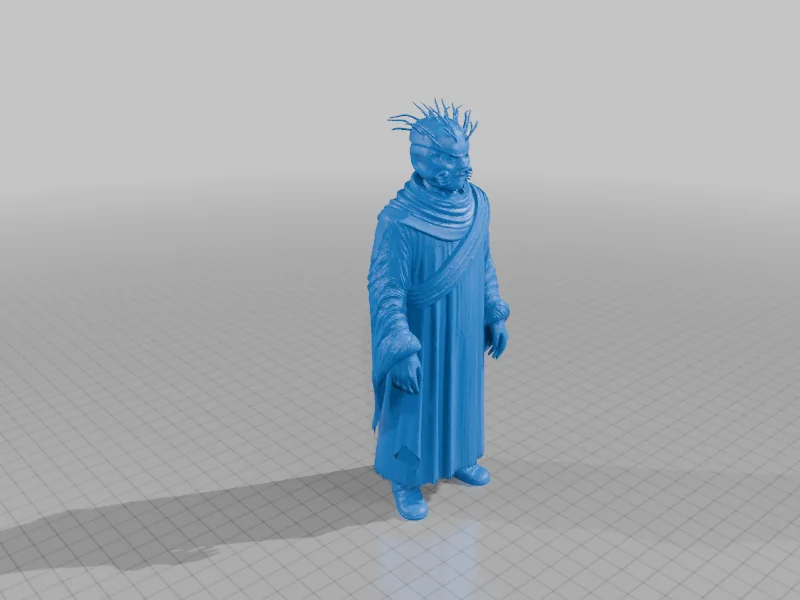 3D модель 3D-модель министра Кафта из Babylon 5 - фото 1