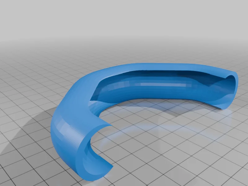 3D модель Крышка буксировочного крюка для Ford Ranger 19-23 - фото 4