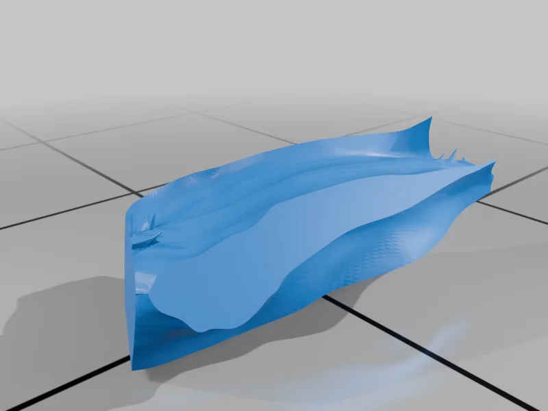 3D модель Дракон в позе с основанием - фото 8