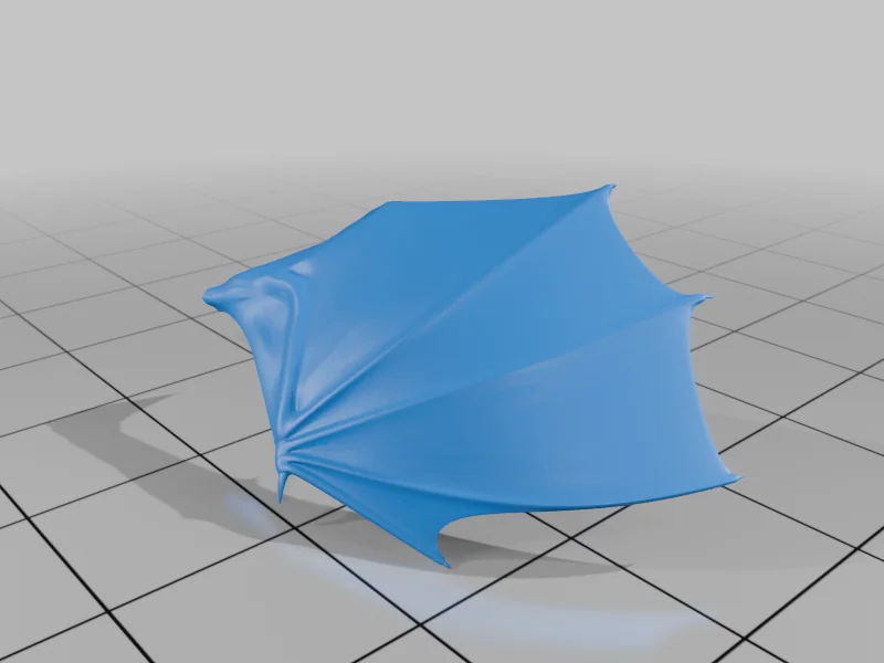 3D модель Дракон в позе с основанием - фото 9