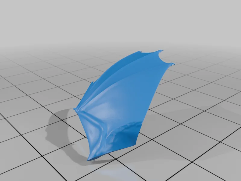 3D модель Дракон в позе с основанием - фото 10