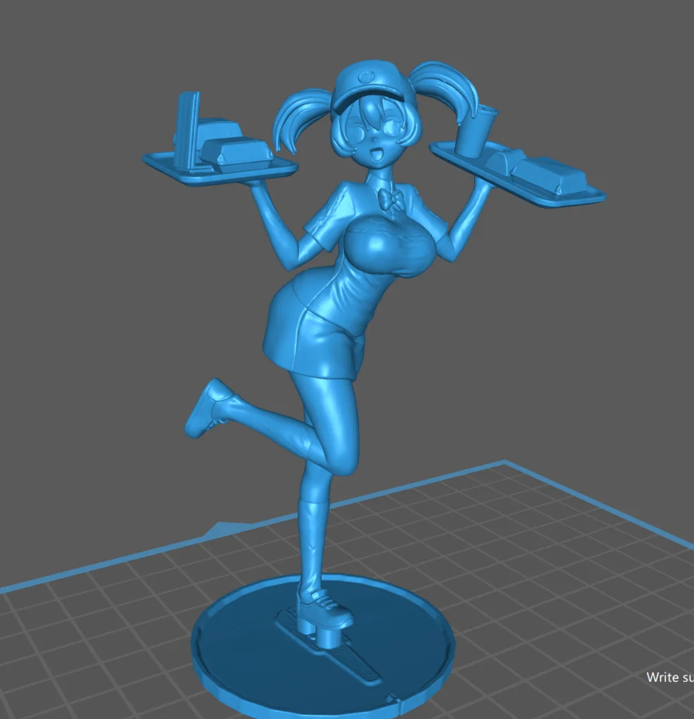 3D модель Chiho Devil - 3D модель для печати - фото 1