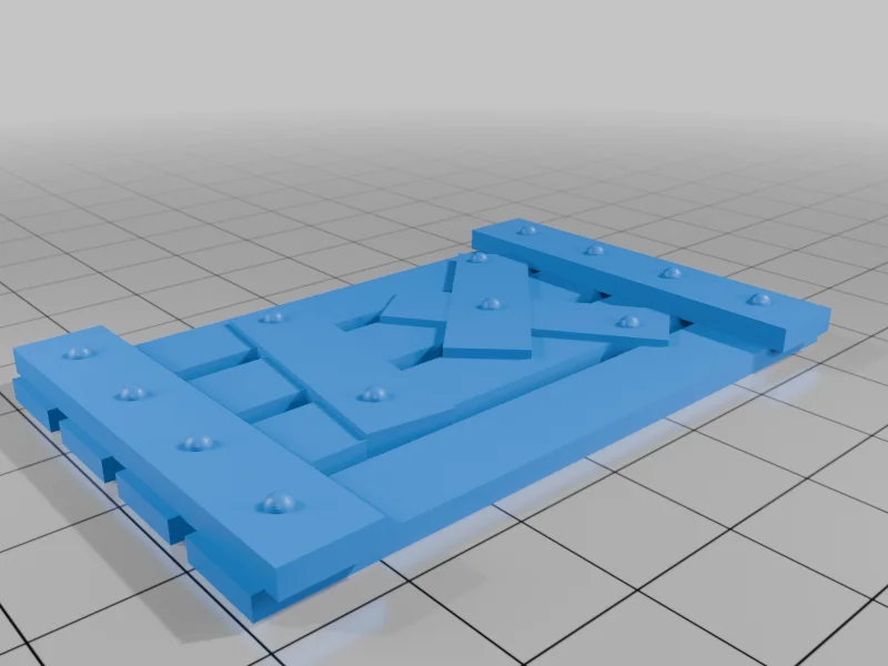 3D модель Модель осадной башни Мордора для MESBG - фото 5