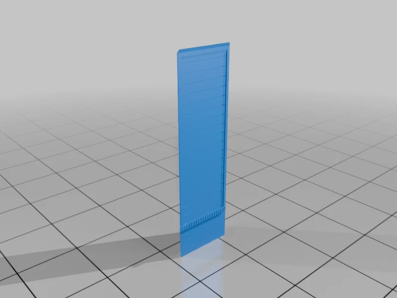 3D модель Модель N масштаба: Винтажный фастфуд - Biscuitville - фото 7