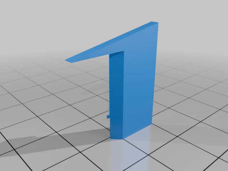 3D модель Модель N масштаба: Винтажный фастфуд - Biscuitville - фото 12