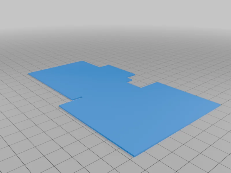 3D модель Модель N масштаба: Винтажный фастфуд - Biscuitville - фото 22