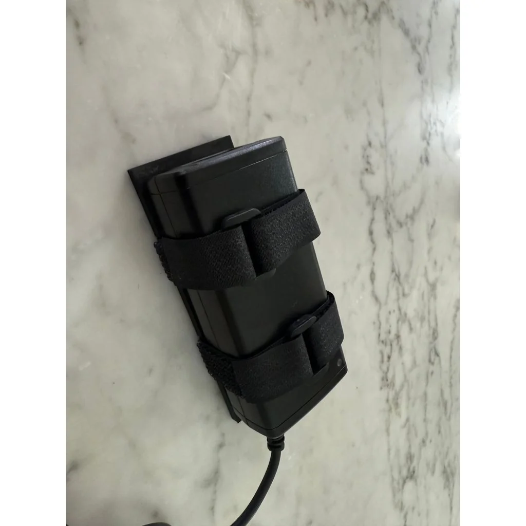 3D модель Универсальное крепление для блока питания с велкро - фото 2