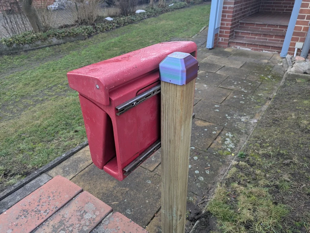 3D модель Постовая капа с отводом для воды - фото 2