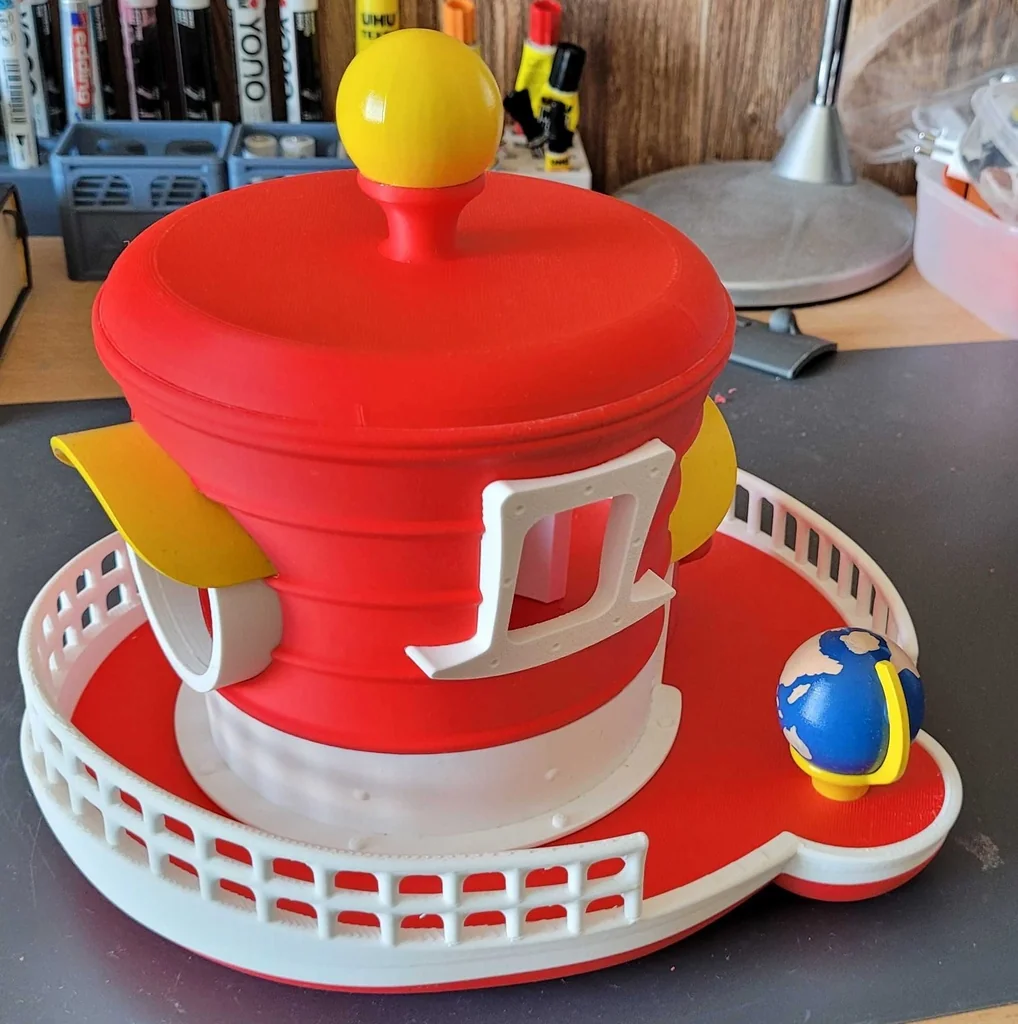 3D модель Корабль из Super Mario Odyssey - фото 1