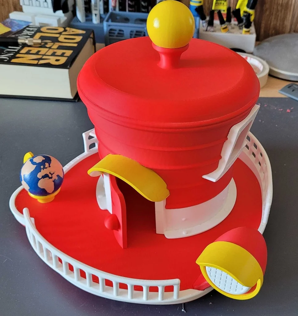 3D модель Корабль из Super Mario Odyssey - фото 2