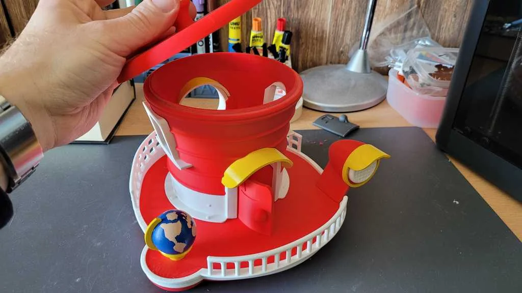 3D модель Корабль из Super Mario Odyssey - фото 5