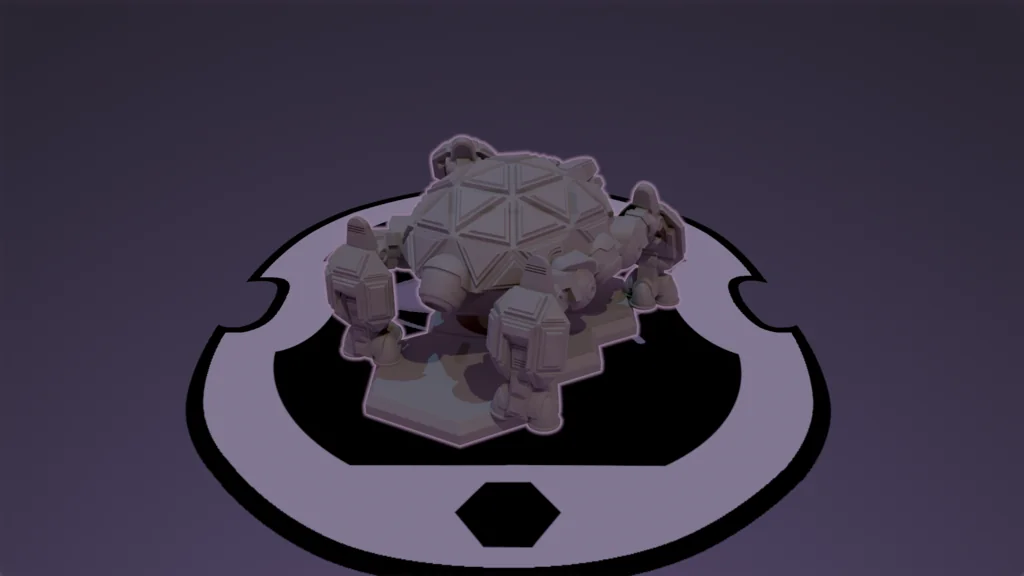 3D модель Модель: Великий Черепаха Битва мех - фото 2