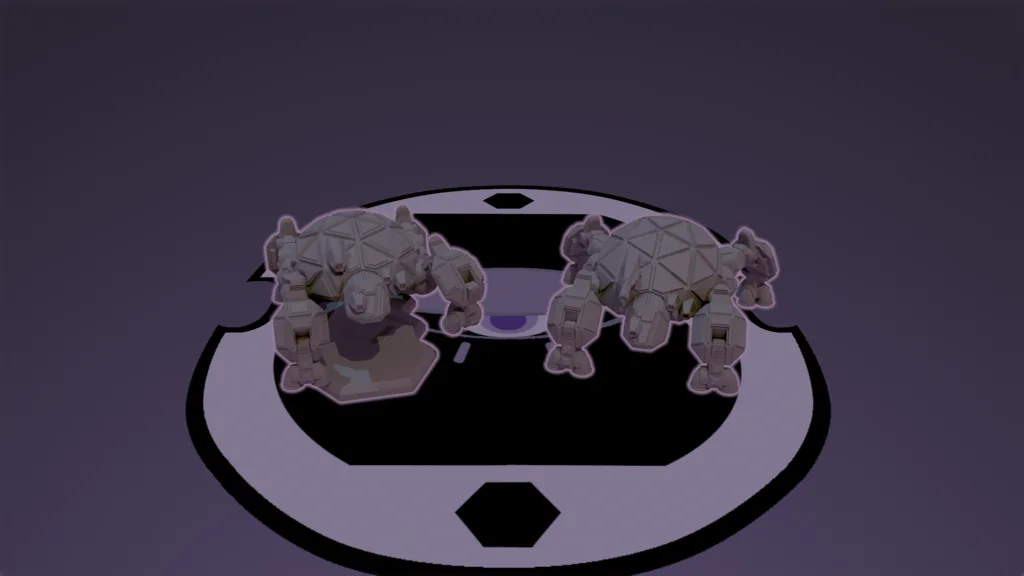 3D модель Модель: Великий Черепаха Битва мех - фото 3