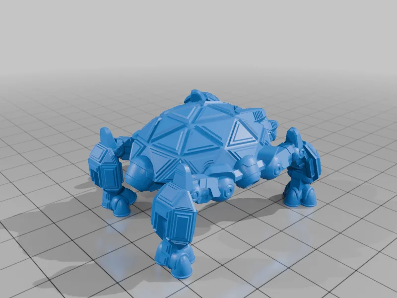 3D модель Модель: Великий Черепаха Битва мех - фото 4