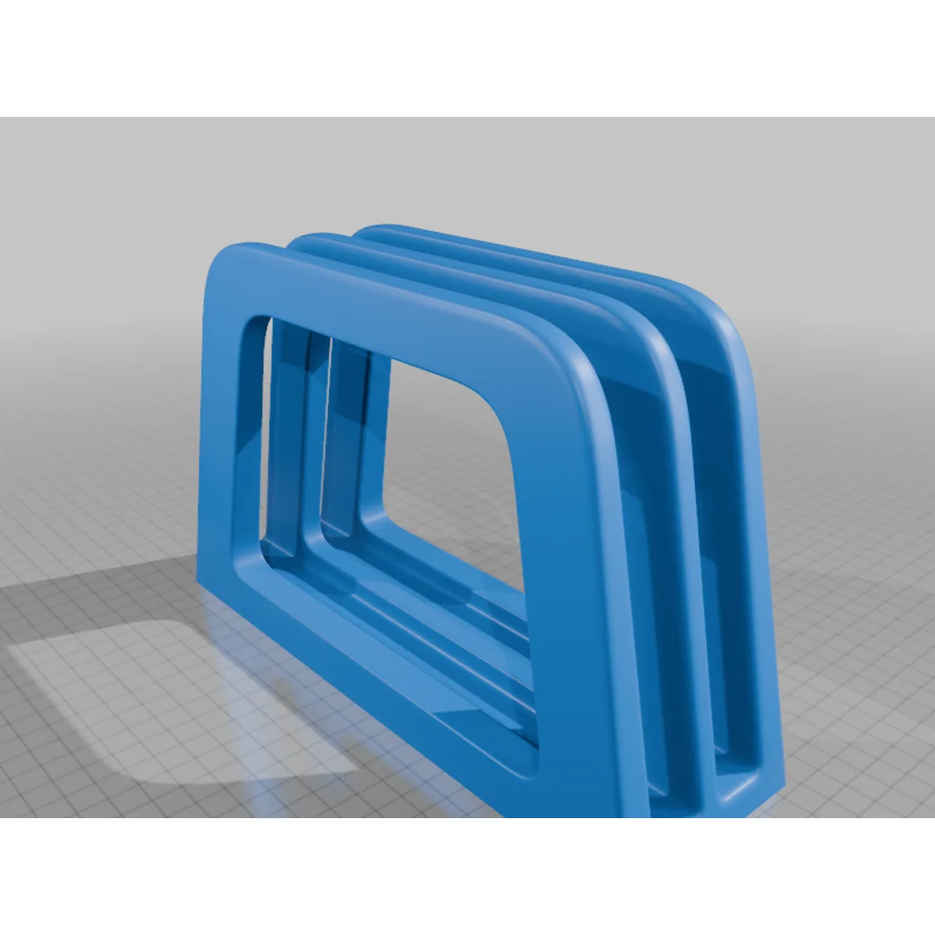 3D модель Двухъярусная подставка для ноутбуков - фото 6