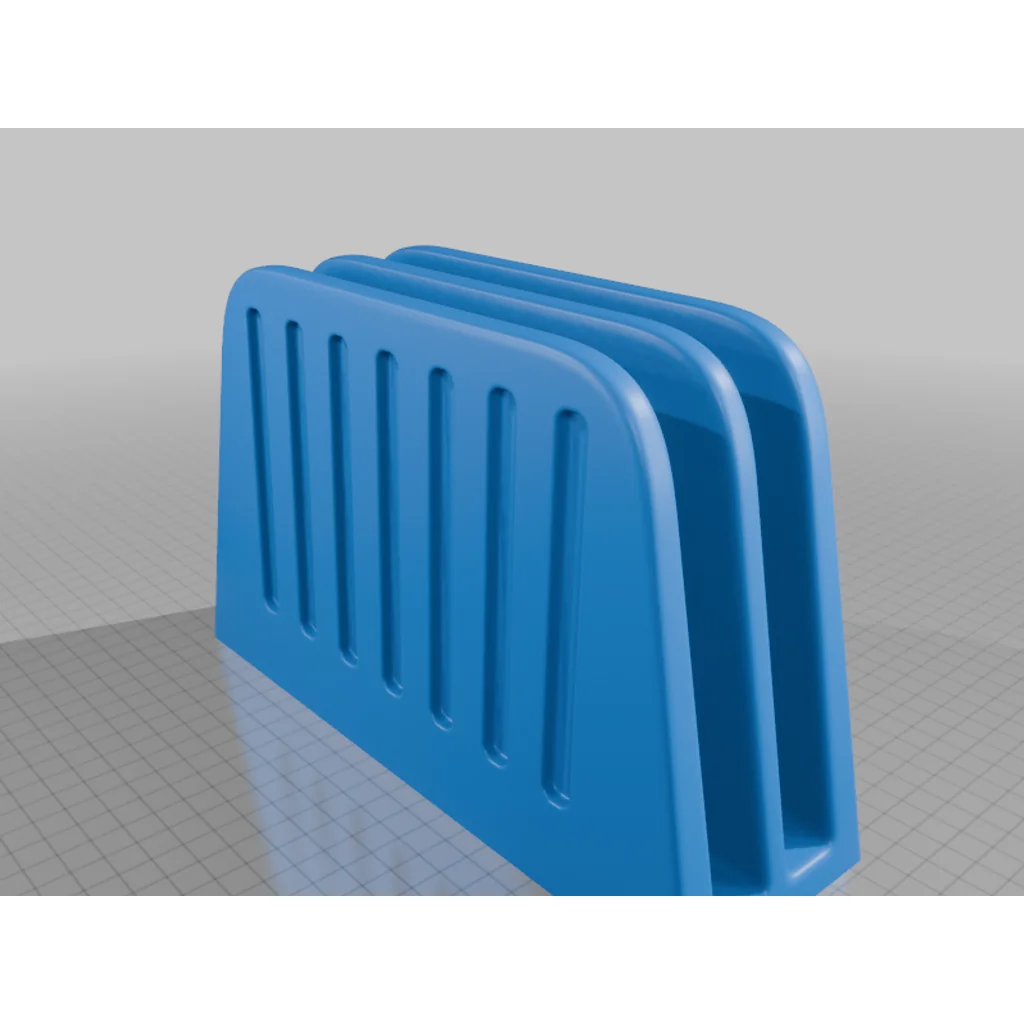 3D модель Двухъярусная подставка для ноутбуков - фото 7