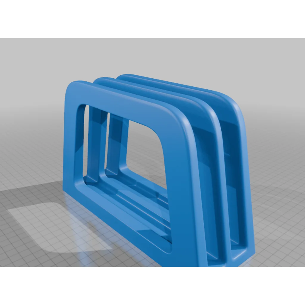 3D модель Двухъярусная подставка для ноутбуков - фото 8