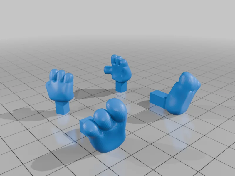 3D модель Капибара с арбузом - 3D модель - фото 9